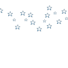 Celestial-Sun & Moon- Face with Stars trailing to the rightin Drive Side layout