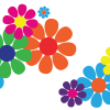 Driver's Side Layout of Flower-Power-Hippie-Dippie-Daisy